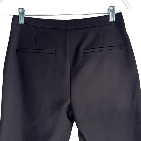 ASOS Selected Femme Muse Pipping MW Cropped Pant  Black/Red Pipping Size 36 - Picture 8 of 14